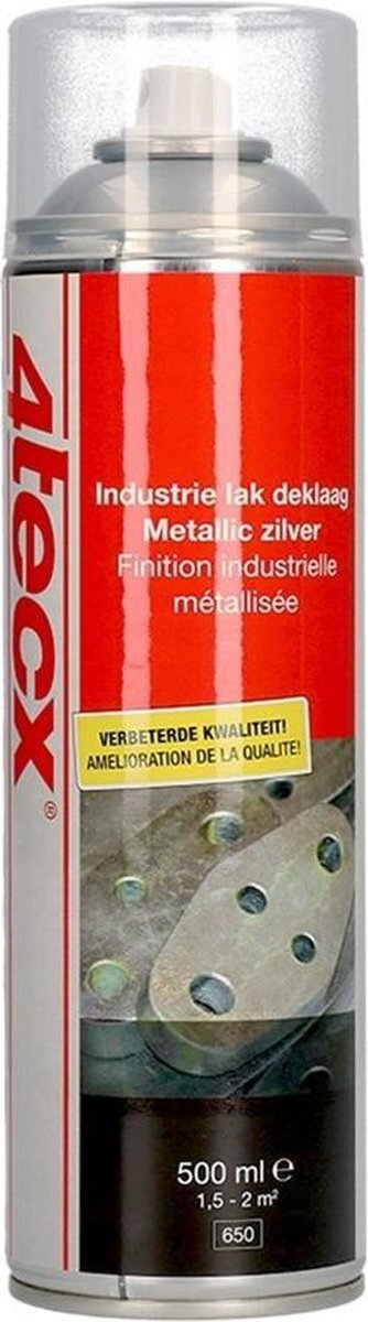 4Tecx Spray Zilver Alum 500Ml