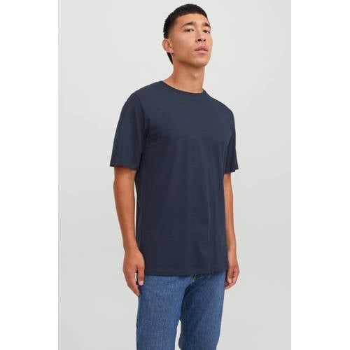 JACK & JONES ESSENTIALS JJEORGANIC T-shirt - marine