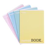 OFFICER PRODUCTS Schoolschrift, DIN A5, 32/32 vellen, gelinieerd, 3, gemengd, 8 stuks, verschillende motieven, voor jonge kinderen, zonder rand, witte kaarten