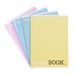OFFICER PRODUCTS Schoolschrift, DIN A5, 32/32 vellen, gelinieerd, 3, gemengd, 8 stuks, verschillende motieven, voor jonge kinderen, zonder rand, witte kaarten