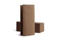 Alvotex CHIC Airlaid 50 servetten, 1/8 vouwen op stof, hoogwaardige wegwerpservetten, 39x40cm, bruin