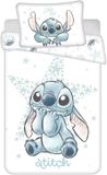 Disney Lilo & Stitch BABY Dekbedovertrek, White Star - 135 x 100 + 40 x 60 cm - Katoen