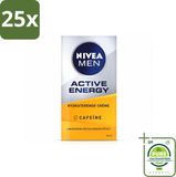 NIVEA MEN 25 x Active Energy Gezichtscrème met Cafeïne - 50 ml