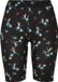 Urban Classics Soft AOP blackfloret Korte cycle broek - L - Zwart