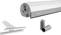 Schellenberg 39020 100 x 120 cm witte PVC Maxi rolluiklamellenset