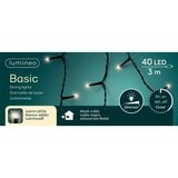 Lumineo Kerstverlichting - 40 led lampjes - warm wit - buiten