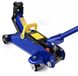 Happiq Cric hydraulique - 2 tonnes - Noir/Jaune/Bleu