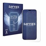 Savvies Screenprotector voor Honor 600 Lite - Folie Beschermfolie transparant 6 Stuks