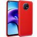 Cool siliconen hoesje voor Xiaomi Redmi Note 9T (rood)