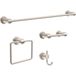 Delta NIC64-DN Nicoli 4 stuks Bath Hardware Kit, SpotShield geborsteld nikkel