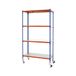 Simon Rack Metalen stelling met wielen 1575x900x300 mm - Simonclick
