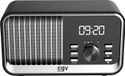 CGV BeBop Draagbare FM-radio, Bluetooth, ingebouwde batterij, zwart