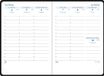 Exacompta agenda zakformaat Horizons 15, 2025, gemengde kleuren