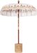 vidaXL Balinese Stokparasol Crème 260 cm