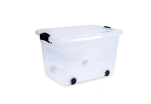 Siena Home Opbergdoos Anzio - 40 l - Met Wieltjes + Deksel