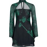 The Wizard Of Oz by Killstar Killstar The Wizard Of Oz Truly Wicked Gothic Mini-jurk - Zwart-groen - XS tot S