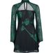 The Wizard Of Oz by Killstar Killstar The Wizard Of Oz Truly Wicked Gothic Mini-jurk - Zwart-groen - XS tot S