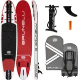BRUNELLI 10.8 Geweven X Fusion dubbellaags opblaasbaar stand-up paddleboard, waterboard