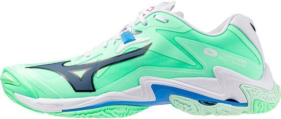 Mizuno Wave Lightning Z8 Indoor Sportschoenen Groen EU 44 1/2 Man, Vrouw