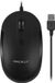 Macally DYNAMOUSE-B Optische bedrade USB-A-muis met een stille klik - Zwart