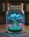 Worlds Within Worlds Within : Bold and Easy Impossible Jars Coloring Book