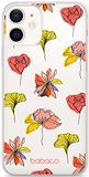 ERT GROUP mobiel telefoonhoesje voor Apple Iphone 12 Mini origineel en officieel erkend Babaco patroon Flowers 012 optimaal aangepast aan de vorm van de mobiele telefoon, gedeeltelijk bedrukt
