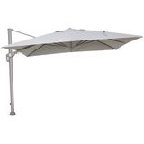 Garden Impressions Hawaii Big Pole II zweefparasol 350x350 cm – frame taupe – doek zand