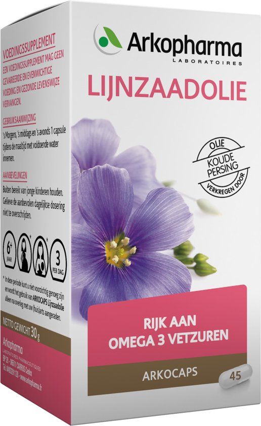 Arkocaps Lijnzaadolie /A - 45 capsules