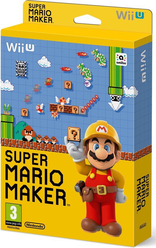 Nintendo Super Mario Maker + Artbook: Wii U