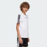 Adidas Train Essentials 3-Stripes T-shirt Wit Jongen 11-12 Jaar