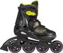 Playlife Joker junior patins à roulettes - noir/jaune/violet