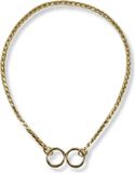 Topmast Slangenketting - Halsband Hond - Goud - 70 cm - 5.0 mm - Slipketting - Sliphalsband