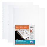 Oxford Showtas A3 Portret PP Transparant Pak van 25 stuks