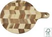 Basic planche à découper et servir bois d'acacia avec œillet de suspension 40x30x1.4 cm