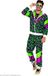 W Finidi Trainingspak neon panter print retro Unisex Volwassenen XL