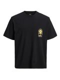 Jack & Jones Jorcartoon Graphic Tee Ss Crew Neck Tg Jorcartoon Graphic Tee Ss Crew Neck Tg (1 pièce), Noir, XS