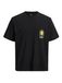 Jack & Jones Jorcartoon Graphic Tee Ss Crew Neck Tg Jorcartoon Graphic Tee Ss Crew Neck Tg (1 pièce), Noir, XS