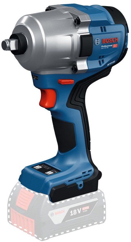 Bosch Professional GDS 18V-780 Accu slagmoersleutel 780Nm 1/2 frictiering 18V Basic Body - 06019P4000