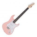Gear4music LA Elektrische Gitaar Roze