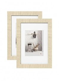 walther design Home HO318WD Fotolijsten, wit, 13 x 18 cm, houten frame, verpakking van 2