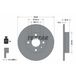 Textar Lot De 2 Disques De Frein 92111003 Holden 569112 9196592