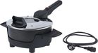 LTPRTZ Wan GmbH Multifunctionele Pan met Glazen Deksel en Antiaanbaklaag - 2L, 400W