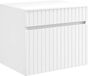 vidaXL - Armoire de salle de bain murale - Blanc - 59 x 44,5 x 50 cm - Bois traité
