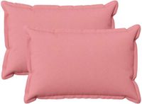 vidaXL - Kussensloop - 2 stuks - Roze - 50 x 70 cm