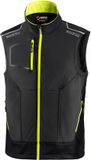 Sparco Tech Bodywarmer Illinois Bodywarmer - Zwart — Geel — XL