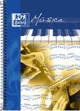 Oxford Music notitieboek van 20 pagina's