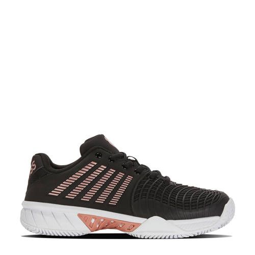 K-Swiss Express Light 3 HB Tennis Shoes - Black/Rose Gold