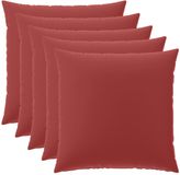 vidaXL - Kussensloop - 6 pcs - HEERLEN - Wijnrood - 60 x 60 cm - Polyester