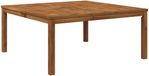 vidaXL Salontafel Naturel 98 x 100,5 x 45 cm Massief Acacia Hout