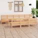 Maison Exclusive - Ensemble de jardin, composé de 11 pièces, en pin massif